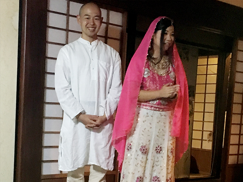 たけのこ住人2人の結婚式