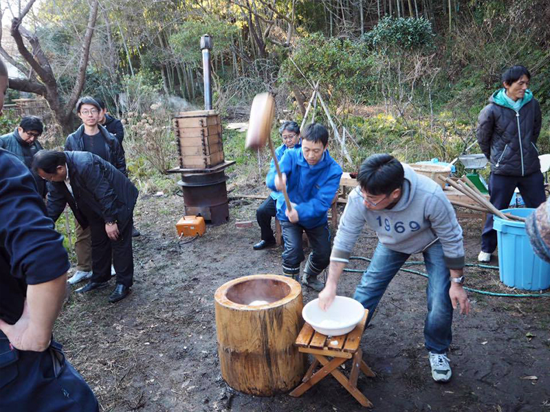 餅つきイベント